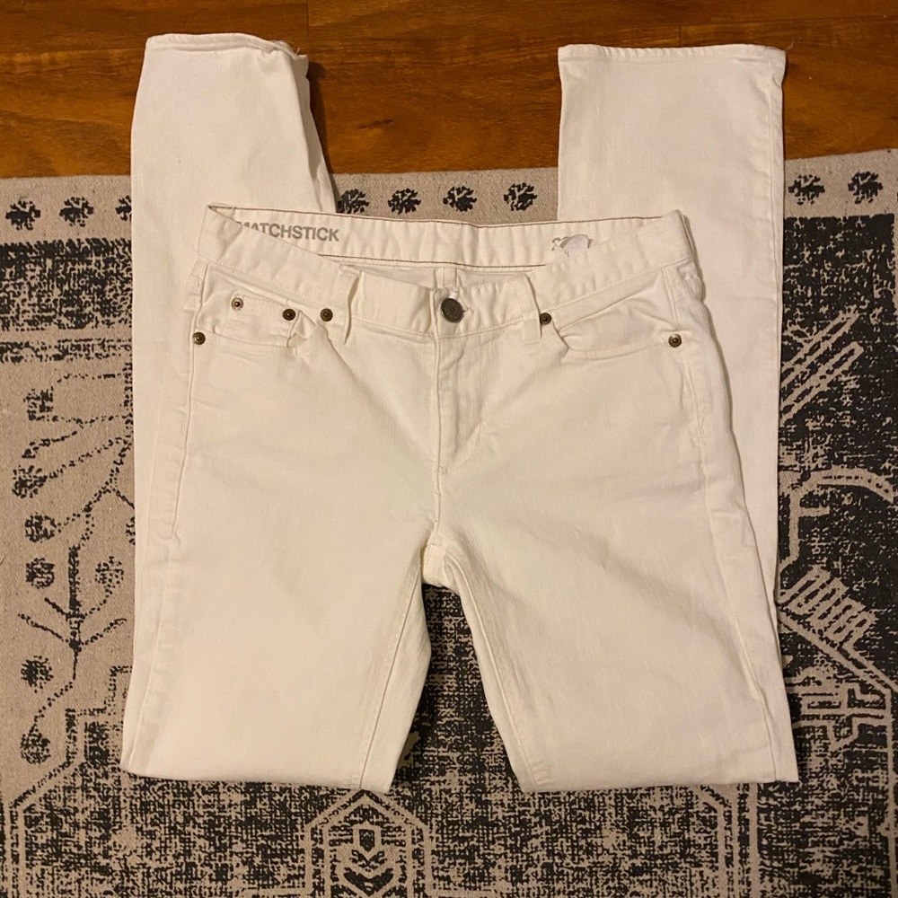 White jeans